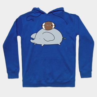 Football Elephant Hoodie